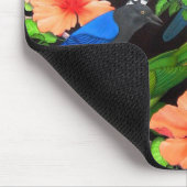 メキシコのジャングルの鳥 マウスパッド (コーナー)