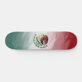 メキシコのスタイリッシュな国旗 スケートボード (横)