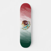 メキシコのスタイリッシュな国旗 スケートボード (正面)