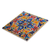 メキシコのスタイルをテーマにしたパターン タイル (側面)