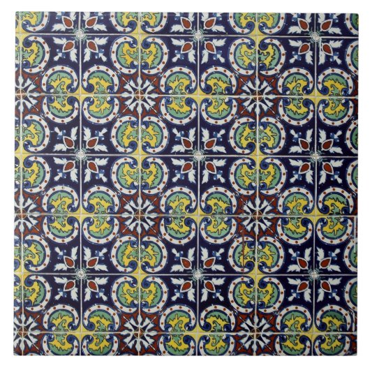 メキシコのスペインのなタイル タイル (正面)