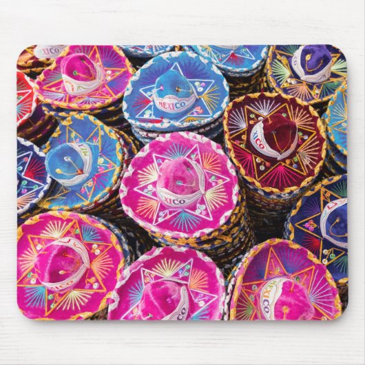 メキシコのソンブレロス マウスパッド (正面)