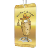 メキシコのソンブレロ帽子ポテトキャラクター カーエアーフレッシュナー (左)