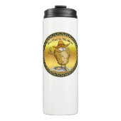 メキシコのソンブレロ帽子ポテトキャラクター タンブラー (正面)