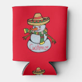 メキシコのソンブレロSanta Thunder_Cove 缶クーラー (正面)