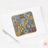 メキシコのタイルのシール スクエアシール (封筒)