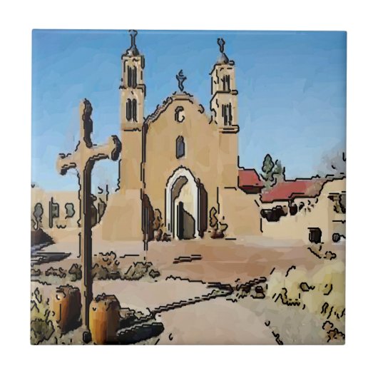 メキシコのタイル、古いスペインの使命 タイル (正面)