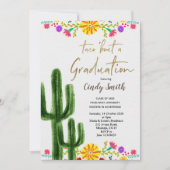 メキシコのタコによる卒業パーティー招待状 招待状 (正面)