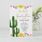 メキシコのタコによる卒業パーティー招待状 招待状 (スタンド正面)