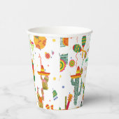 メキシコのタコの恋のブライダルシャワーパーティーの好意 紙コップ (右)