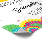 メキシコのタコスがベビー歓迎 ポスター (角)