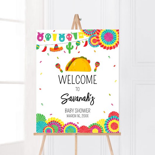 メキシコのタコスがベビー歓迎 ポスター