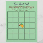 メキシコのタコベビーシャワービンゴ🌮フェスティバルゲーム (正面)