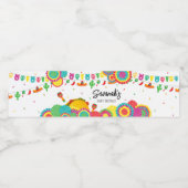 メキシコのタコ「赤ちゃんのシャワーについて ペットボトルラベル (シングルラベル)