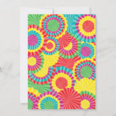 メキシコのタコ「赤ちゃんのシャワーについて 招待状 (裏面)