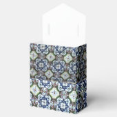 メキシコのタラベラデザインの好意ボックス フェイバーボックス (オープン)