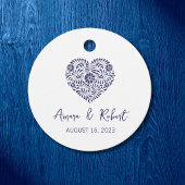 メキシコのタラベラハート フェイバータグ