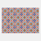 メキシコのタラベラ包装紙 ラッピングペーパーシート (正面)