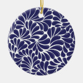 メキシコのタラベラ瓦セラミックオーナメント セラミックオーナメント (正面)