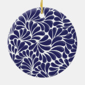 メキシコのタラベラ瓦セラミックオーナメント セラミックオーナメント (裏面)