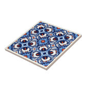 メキシコのタラベラ陶磁器タイルコレクション タイル (側面)