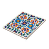 メキシコのタラベラ陶磁器タイルコレクション タイル (側面)