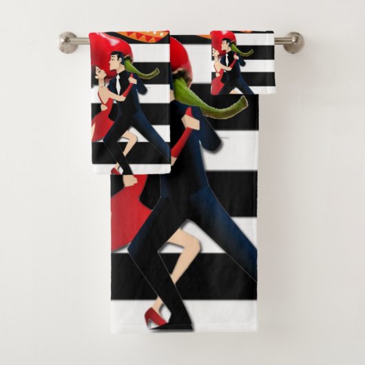 メキシコのダンスバスルーム バスタオルセット (インサイチュ)