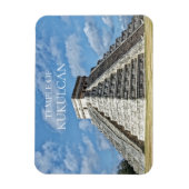 メキシコのチチェンItza、ピラミッド、ククルカン寺院 マグネット (縦)