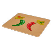 メキシコのチリの死んだ日 カッティングボード (角)