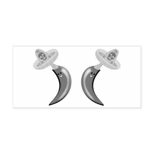 メキシコのチリの死んだ日 セルフインキングスタンプ (デザイン)