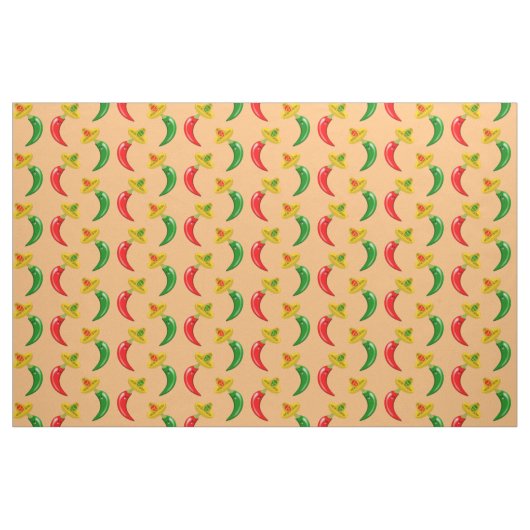 メキシコのチリの死んだ日 ファブリック (ファットクウォーター)