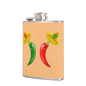 メキシコのチリの死んだ日 フラスク (左)