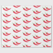 メキシコのチリ ラッピングペーパー (フラット)