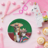 メキシコのチワフアドッグ紙プレート ペーパープレート (パーティー)