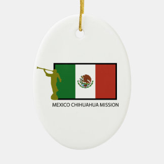 メキシコのチワワの代表団LDS CTR セラミックオーナメント