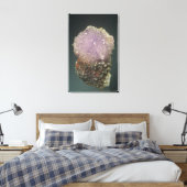 メキシコのチワワ州クリード石の結晶 キャンバスプリント (インサイチュ (寝室))