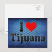 メキシコのティフアナが大好き ポストカード (正面/裏面)