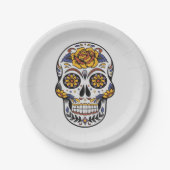 メキシコのテーマの晩餐パーティー ペーパープレート (正面)