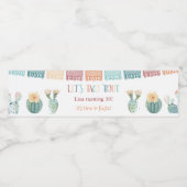 メキシコのテーマの誕生日パーティーについて話そう ペットボトルラベル (シングルラベル)