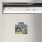 メキシコのトゥルムにあるマヤ遺跡 マグネット (インサイチュ (食洗機))