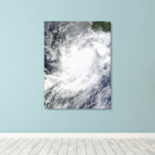 メキシコのハリケーンフランク キャンバスプリント (インサイチュ (ウッドフロア))