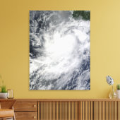 メキシコのハリケーンフランク キャンバスプリント (インサイチュ (リビング))