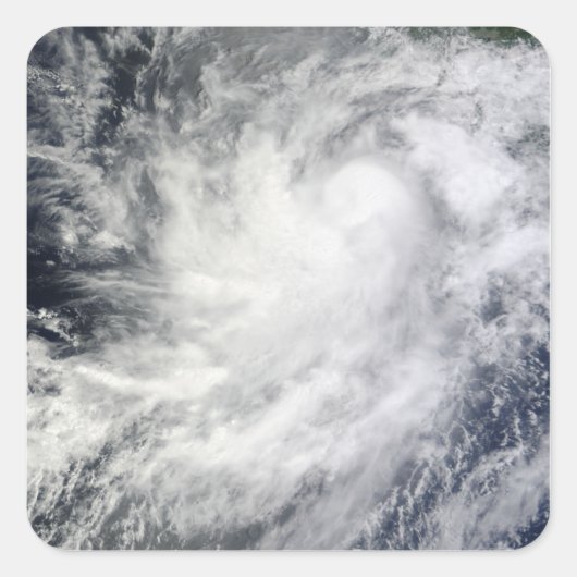 メキシコのハリケーンフランク スクエアシール (正面)