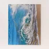 メキシコのバハで波を作る ジグソーパズル (縦)