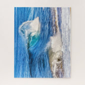 メキシコのバハで波を巻く ジグソーパズル (縦)