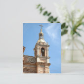 メキシコのバラルタプエルト教会ベルタワー ポストカード (スタンド正面)