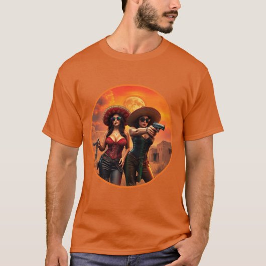 メキシコのバンディタス Tシャツ (正面)