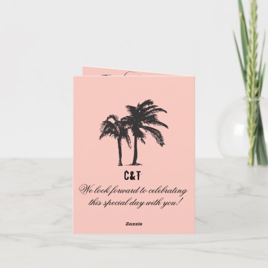 メキシコのパスポート結婚式の日付を保存 シーズンカード (裏面)