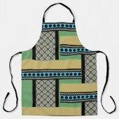 メキシコのパッチワークスタイル1 エプロン (正面)