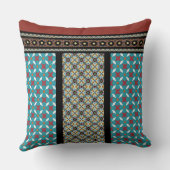 メキシコのパッチワークスタイル3 クッション (裏面)